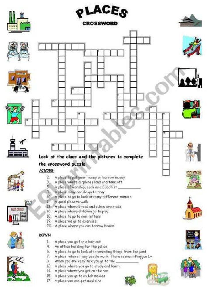 Places with multiple outlets Crossword Clue