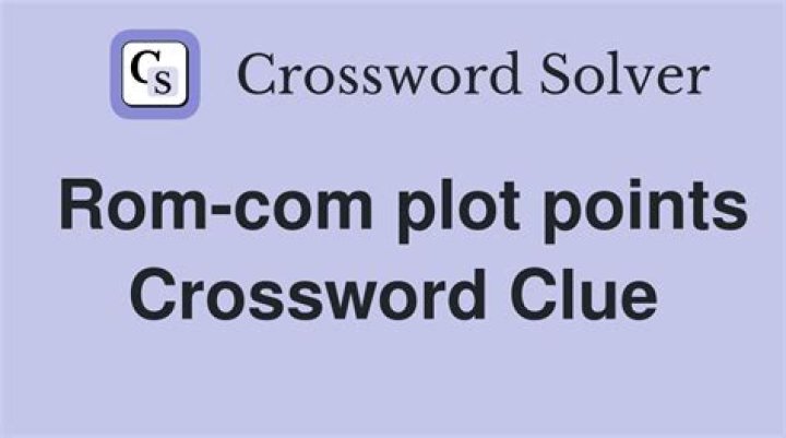 Plot points? Crossword Clue