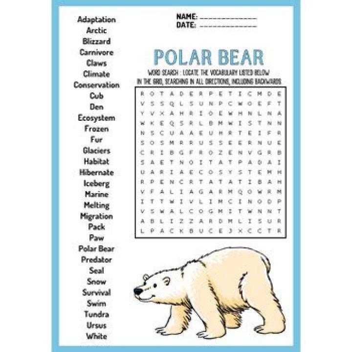 Polar bear, to seals Crossword Clue