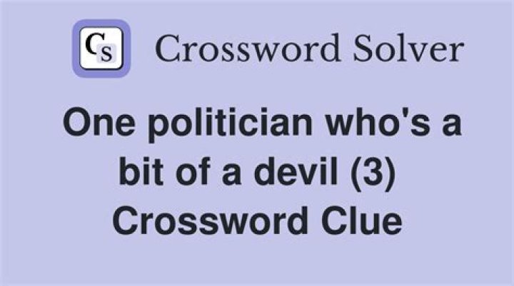 Politician’s goal Crossword Clue