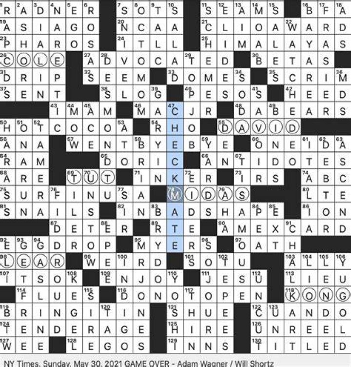Potato cultivar that was developed in Ontario, despite its name Crossword Clue