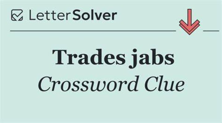 Practices jabs and hooks Crossword Clue
