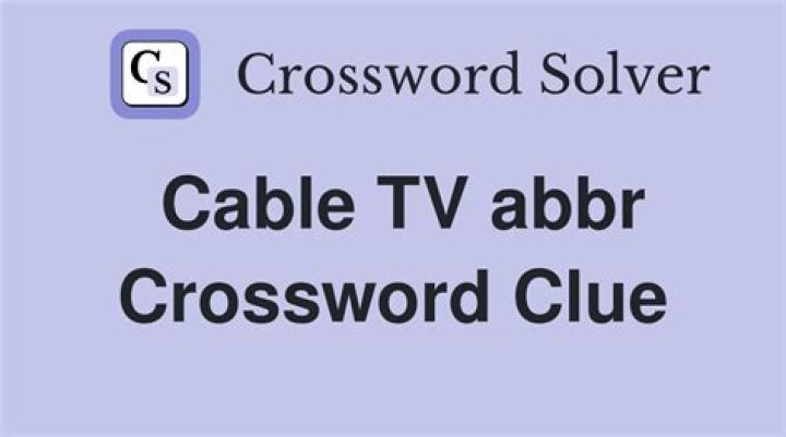 Pre-cable TV appurtenance Crossword Clue