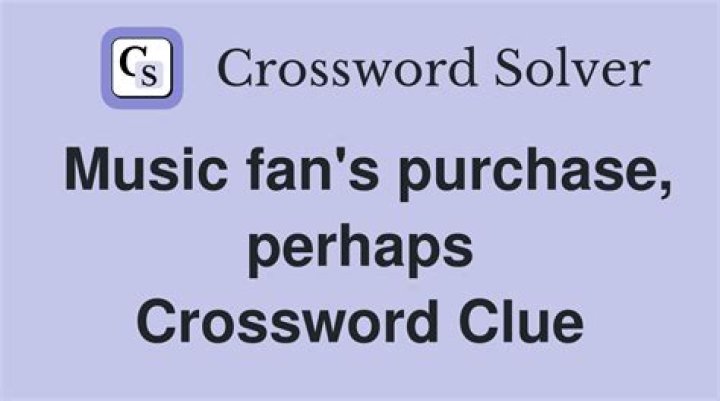 Purchase option for a dedicated fan Crossword Clue