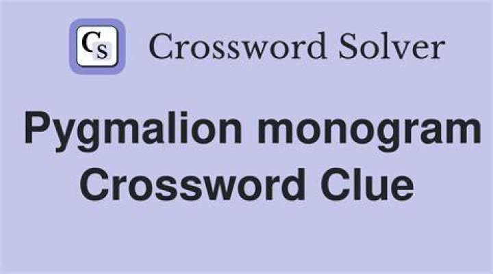 “Pygmalion” author’s monogram Crossword Clue
