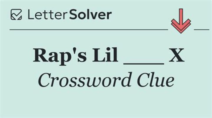 Rap’s Lil ___ X Crossword Clue