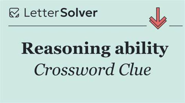 Reach through reasoning Crossword Clue