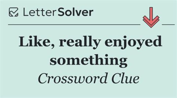 Really grooves with something Crossword Clue