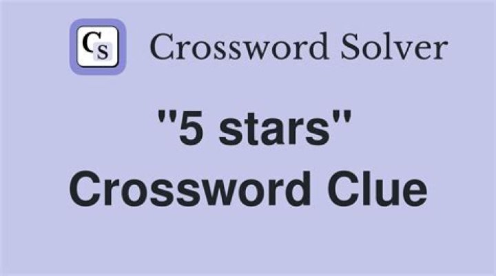 Related to the stars Crossword Clue