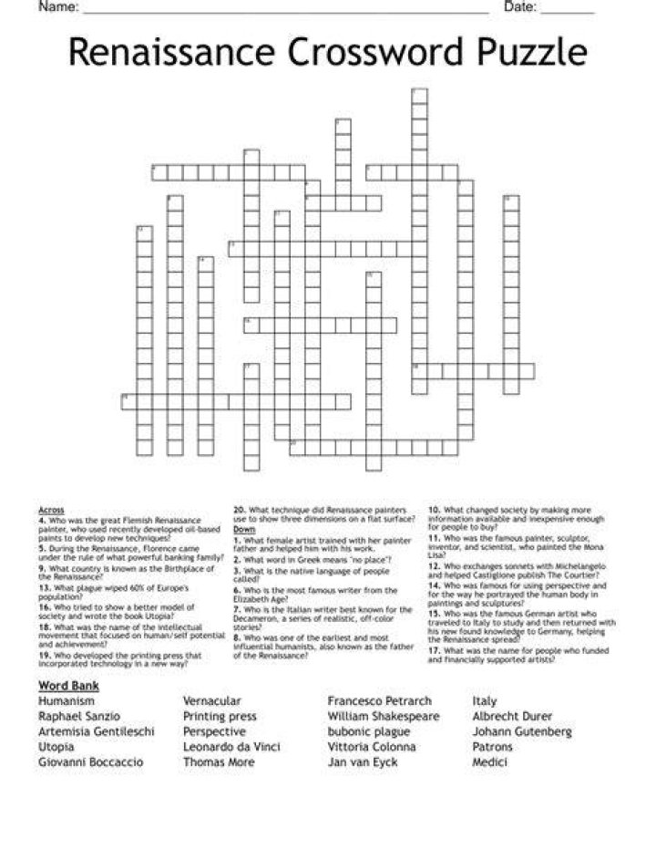 Renaissance-themed festival Crossword Clue