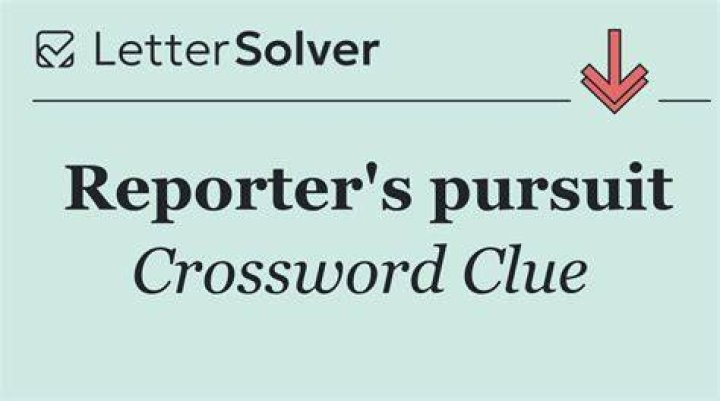 Reporter’s credit Crossword Clue