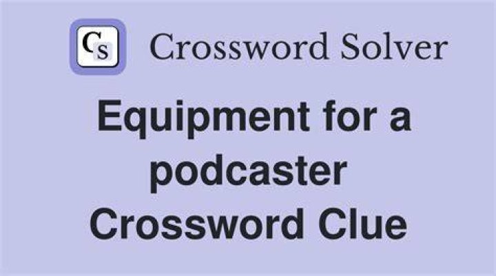 Roadies’ equipment Crossword Clue