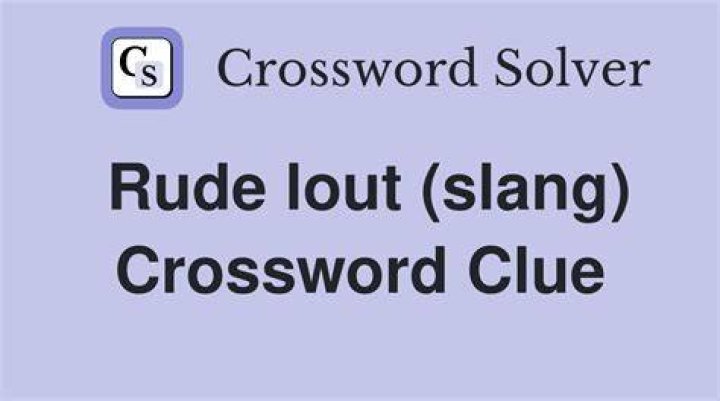 Rude looks Crossword Clue