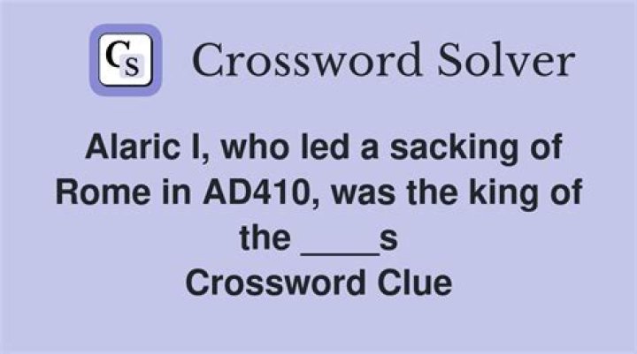 Sacking site in A.D. 410 Crossword Clue