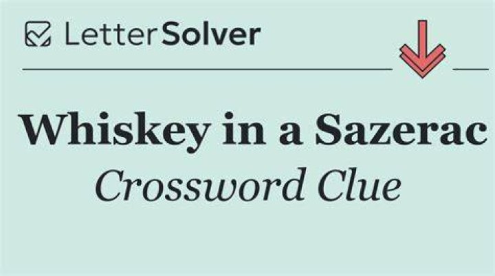 Sazerac garnish Crossword Clue