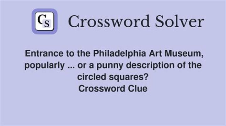 Sculptor with a dedicated museum in Philadelphia Crossword Clue