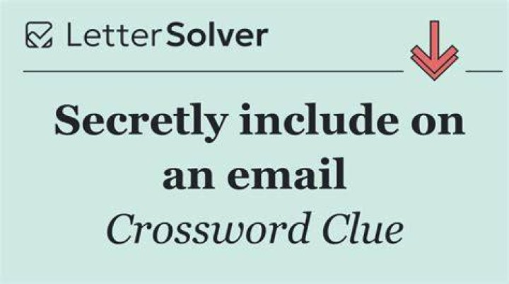 Secretly include, maybe Crossword Clue