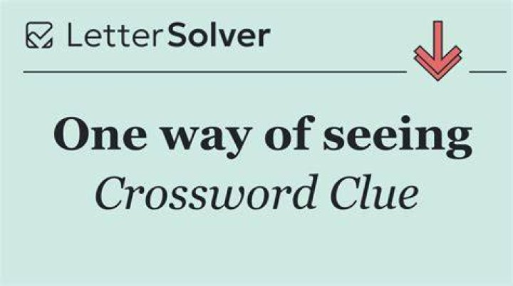 Seeing as Crossword Clue