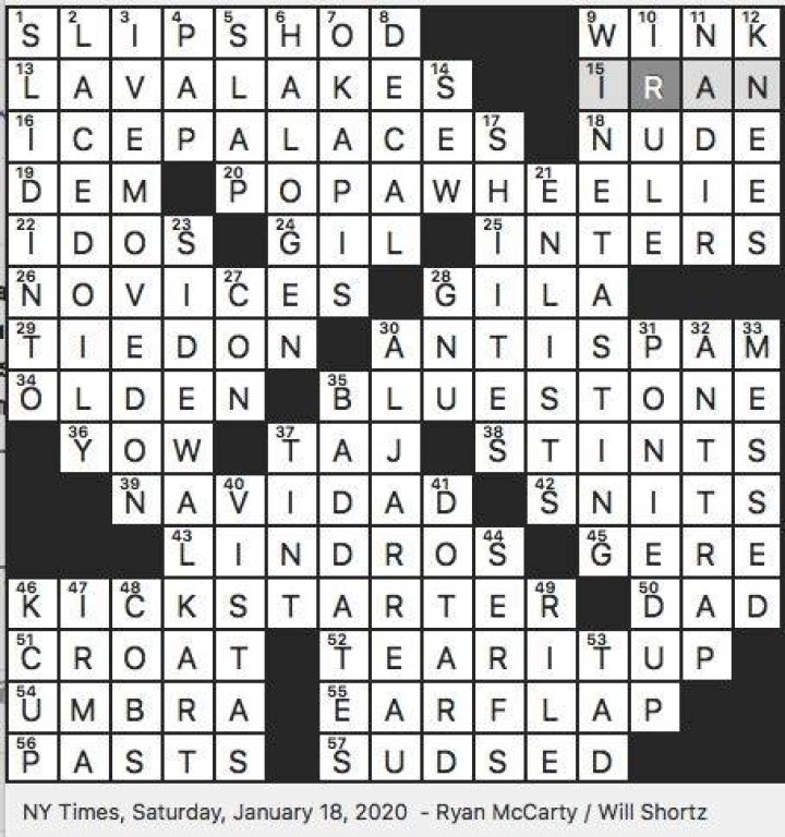 Self-described “bluesologist” ___ Scott-Heron Crossword Clue