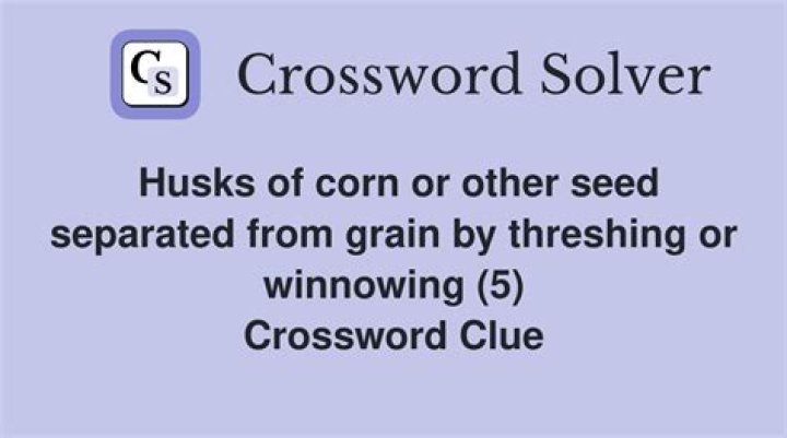 Separate seed from Crossword Clue