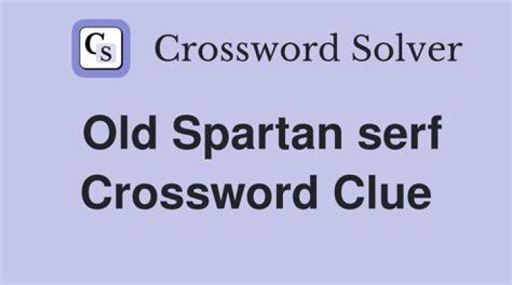 Serf Crossword Clue