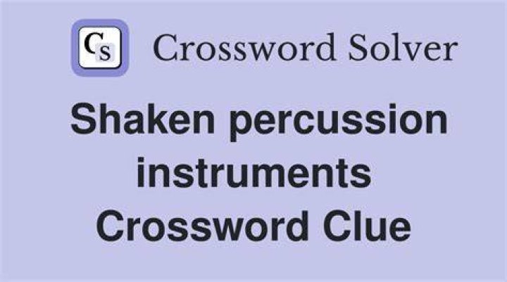 Shaken Crossword Clue