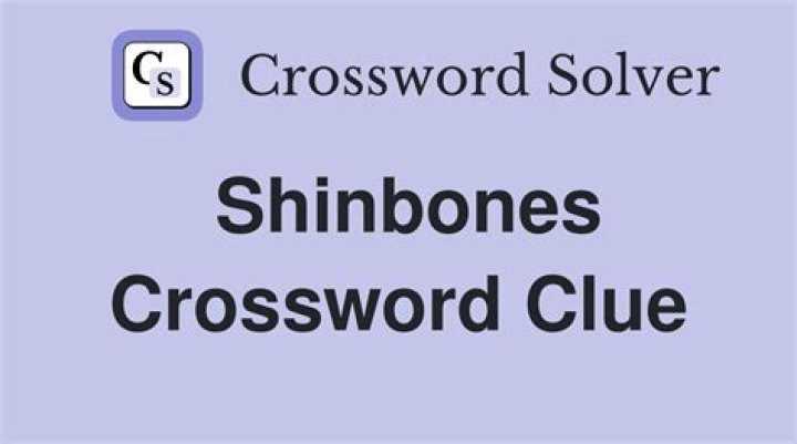 Shinbones Crossword Clue