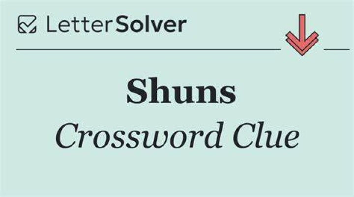 Shuns, with “out” Crossword Clue
