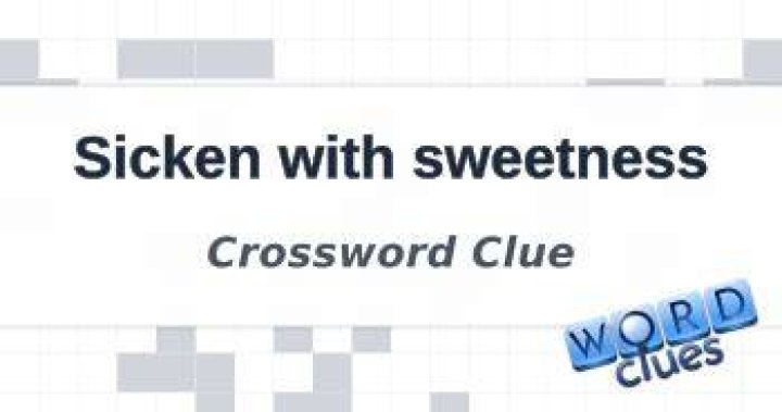 Sicken Crossword Clue
