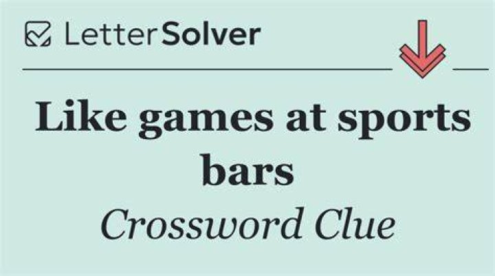 Sights in sports bars Crossword Clue