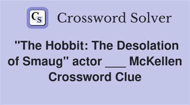 Smaug, in “The Hobbit”? Crossword Clue