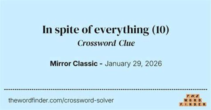 “So … did we get everything?” Crossword Clue