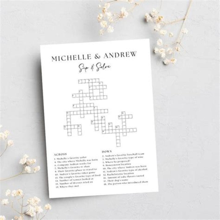 Some bridal accessories Crossword Clue