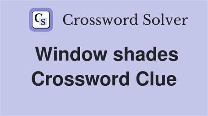 Some retractable window shades Crossword Clue