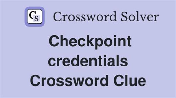 Something checked at a T.S.A. checkpoint Crossword Clue