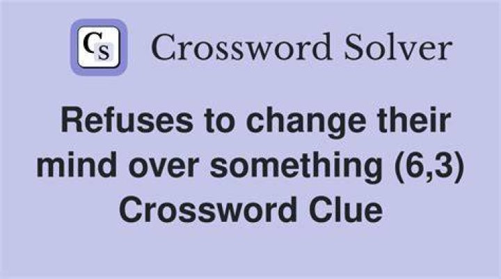 Something rain might change, in brief Crossword Clue
