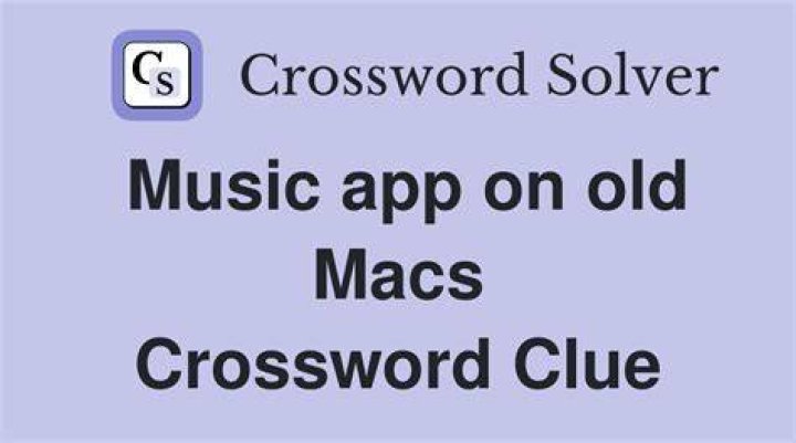 Sorting header in a music app Crossword Clue