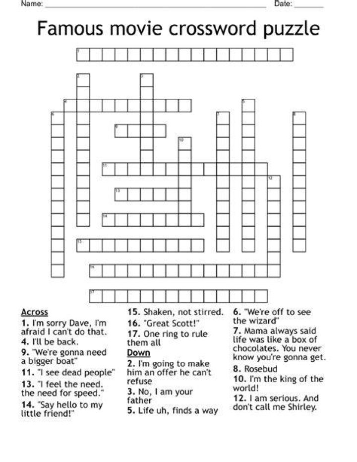 Sound heard before many a classic movie Crossword Clue