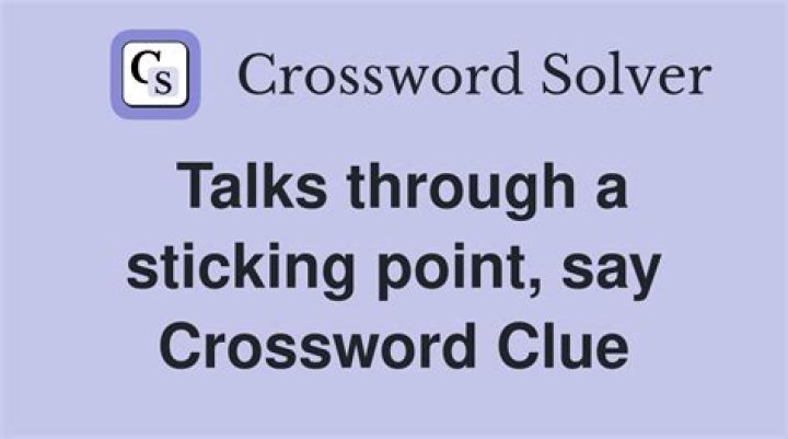 Speeds through the Downs, say Crossword Clue