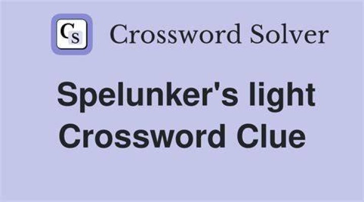 Spelunker’s aid Crossword Clue