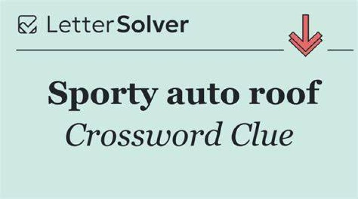 Sporty option Crossword Clue