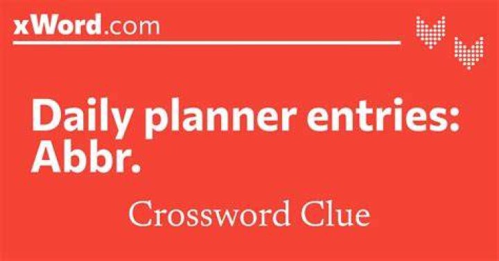 Spreadsheet entries: Abbr. Crossword Clue