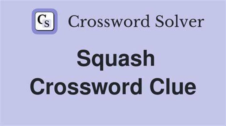 Squash, e.g. Crossword Clue