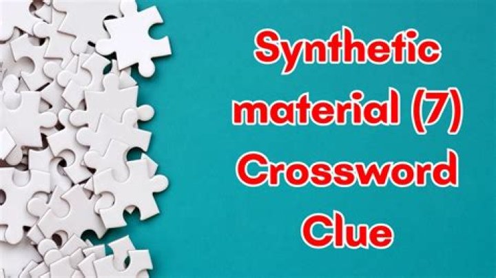 Squishy material Crossword Clue