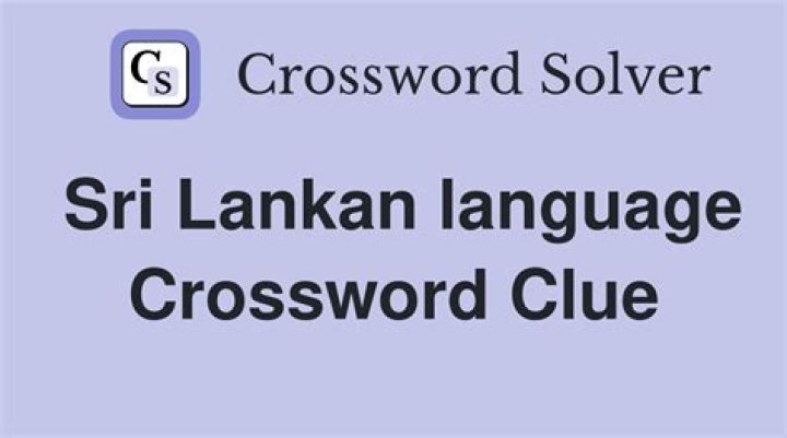 Sri Lankan specialty Crossword Clue