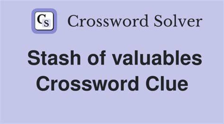 Stash Crossword Clue