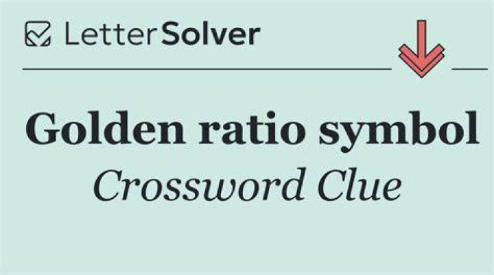 Symbol of the golden ratio Crossword Clue