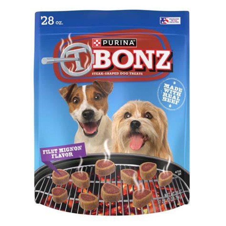 T-Bonz dog treat brand Crossword Clue
