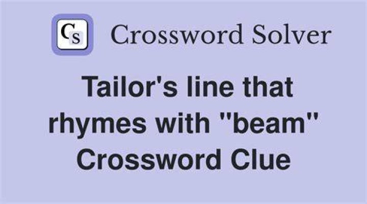 Tailor’s concern Crossword Clue
