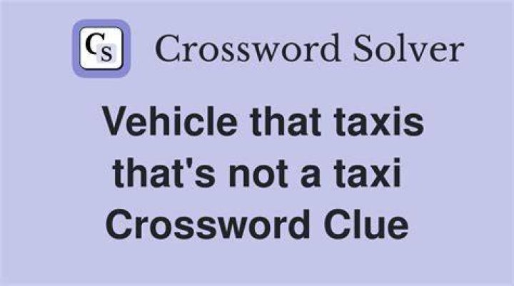 Taxis Crossword Clue